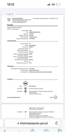 Kia Rio cena 20000 przebieg: 119000, rok produkcji 2015 z Warszawa małe 352